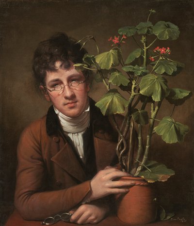 Rubens Peale com um Gerânio de Rembrandt Peale