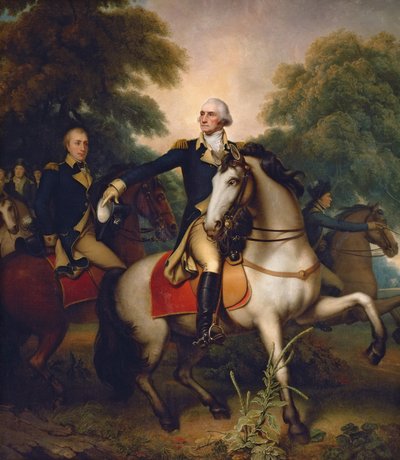Washington diante de Yorktown de Rembrandt Peale