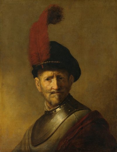 Retrato de um Homem, talvez o Pai de Rembrandt, Harmen Gerritsz van Rijn de Rembrandt van Rijn (copy after)
