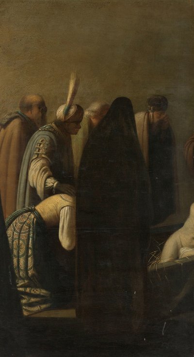 A ressurreição de Lázaro de Rembrandt van Rijn (school of)