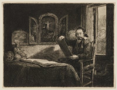 Abraham Francen, negociante de arte de Rembrandt van Rijn