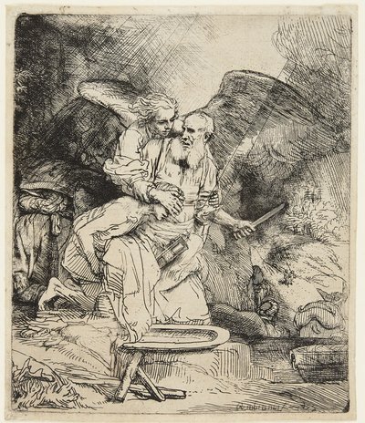O Sacrifício de Abraão de Rembrandt van Rijn
