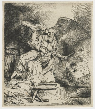 O sacrifício de Abraão de Rembrandt van Rijn