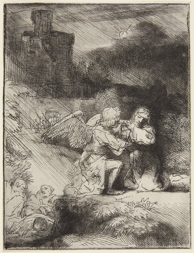Agonia no Jardim de Rembrandt van Rijn
