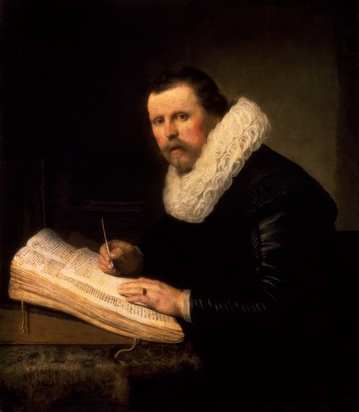 Retrato de um estudioso de Rembrandt van Rijn