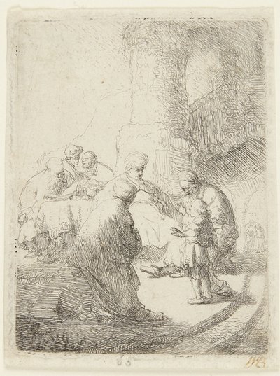 Cristo a debater com os doutores de Rembrandt van Rijn