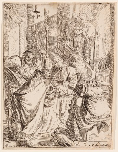 Circuncisão de Cristo de Rembrandt van Rijn