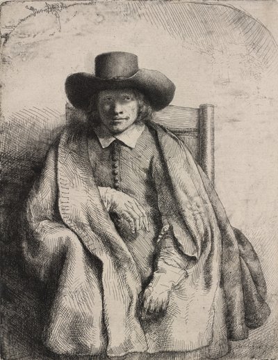 Clemente de Jonghe, 1651. de Rembrandt van Rijn