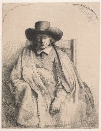 Clement de Jonghe, vendedor de impressão de Rembrandt van Rijn