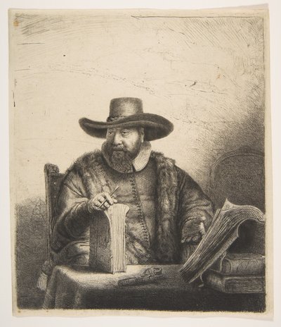 Cornelis Claesz Anslo, Pregador de Rembrandt van Rijn