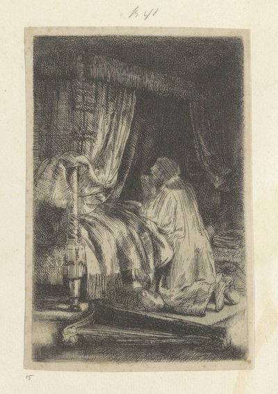 Davi em Gebede Coleção de oitenta e cinco gravuras originais (título da série) de Rembrandt van Rijn