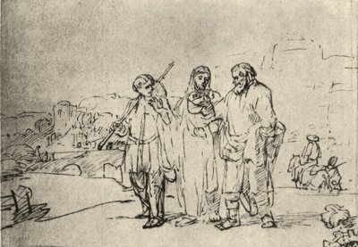 A passagem para Emaús de Rembrandt van Rijn