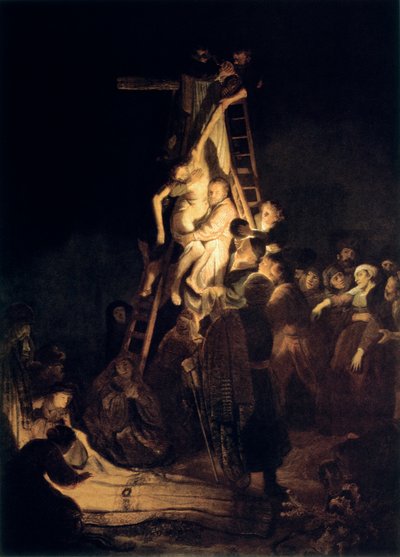 Descida da Cruz, 1634 de Rembrandt van Rijn