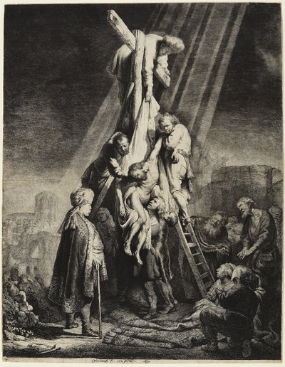 Descida da Cruz de Rembrandt van Rijn
