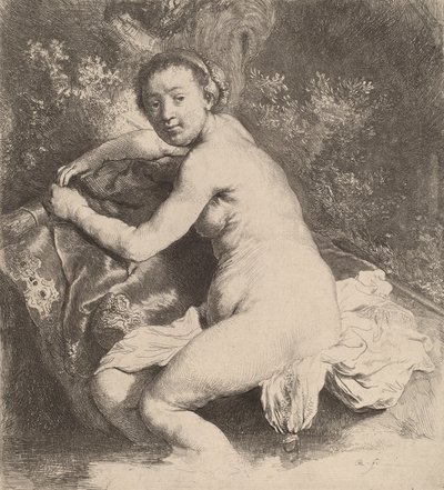 Diana no banho, c. 1631. de Rembrandt van Rijn