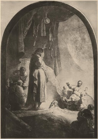 A ressurreição de Lázaro de Rembrandt van Rijn