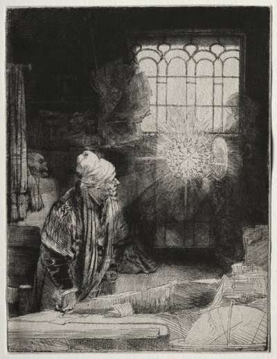 Faust, c. 1652 de Rembrandt van Rijn