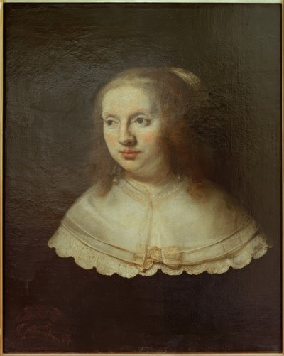 Retrato de uma mulher de Rembrandt van Rijn