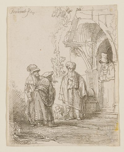 Jacó e Labão de Rembrandt van Rijn