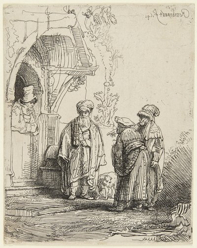 Jacó e Labão de Rembrandt van Rijn