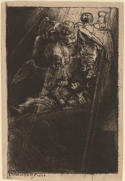 Escada de Jacob de Rembrandt van Rijn