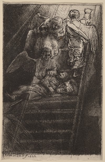 A Escada de Jacob de Rembrandt van Rijn