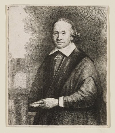 Jan Antonides Von Der Linden, Professor de Medicina de Rembrandt van Rijn