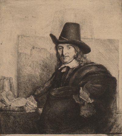 Jan Asselijn, c. 1647. de Rembrandt van Rijn