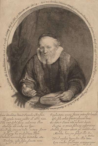 Jan Cornelisz. Silvio, 1646 de Rembrandt van Rijn