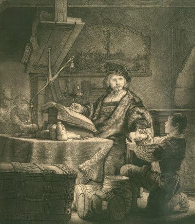 Jan Uijtenbogaert, chamado de Goldwäger de Rembrandt van Rijn