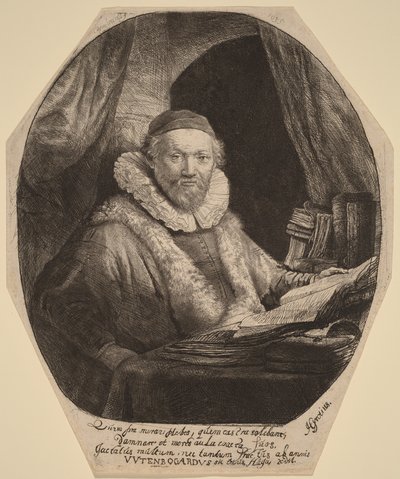 Jan Uytenbogaert de Rembrandt van Rijn