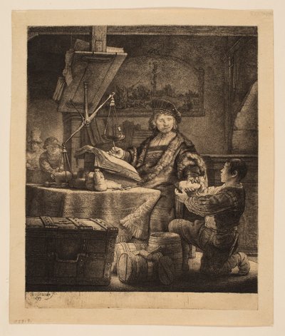 Jan Uytenbogaert, Receptor-Geral ("O Peso-Ouro") de Rembrandt van Rijn