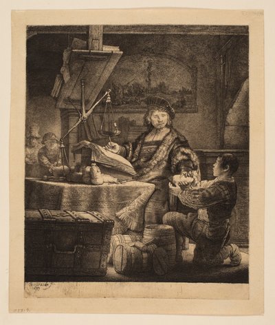Jan Uytenbogaert, Receptor-Geral ("O Peso-Ouro") de Rembrandt van Rijn
