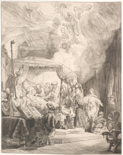 Morte da Virgem Maria de Rembrandt van Rijn