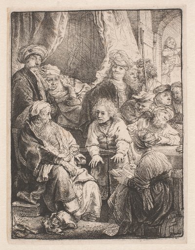 Josef conta seus sonhos de Rembrandt van Rijn