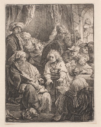 Josef conta seus sonhos de Rembrandt van Rijn