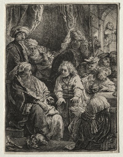 Joseph Telling his Dreams, 1638. de Rembrandt van Rijn