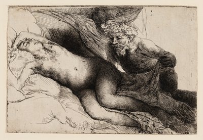 Júpiter e Antíope: A Placa Maior de Rembrandt van Rijn