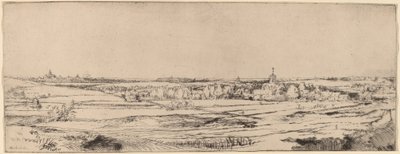 Paisagem com vista para Haarlem The Goldweigher