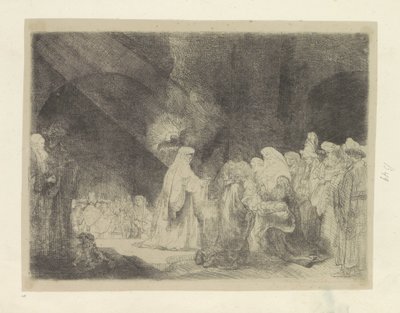 Loflied van Simeon
Colecção de oitenta e cinco estampas originais (título da série) de Rembrandt van Rijn