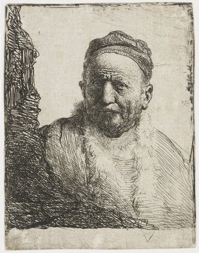Homem com gorro de Rembrandt van Rijn