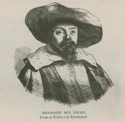 Menasseh Ben Israel de Rembrandt van Rijn