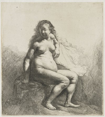 Mulher Nua num Monte
Mulher nua num monte de Rembrandt van Rijn