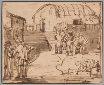 A Arca de Noé de Rembrandt van Rijn
