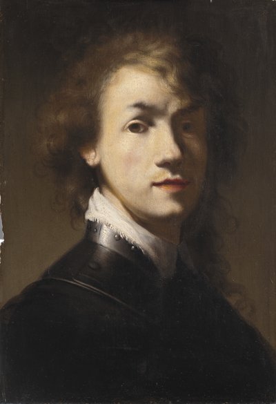Retrato de Rembrandt com Gorget de Rembrandt van Rijn