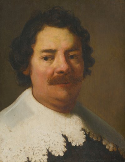 Retrato de Willem Burchgraeff, século XVII. de Rembrandt van Rijn
