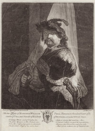 Retrato de Guilherme Tell de Rembrandt van Rijn