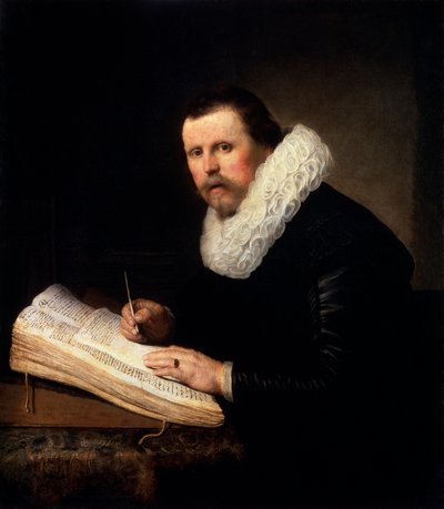 Retrato de um estudioso, 1631. de Rembrandt van Rijn