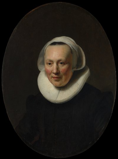 Retrato de uma mulher, 1633. de Rembrandt van Rijn