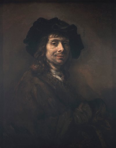 Retrato de um jovem (talvez um artista) de Rembrandt van Rijn